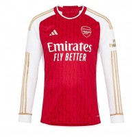 Arsenal Benjamin White #4 Replica Home Shirt 2023-24 Long Sleeve